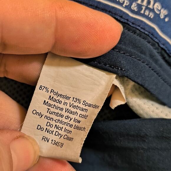 Vineyard Vines Golf Performance Slacks Men's  36 x 32 Navy - Picture 7 of 8